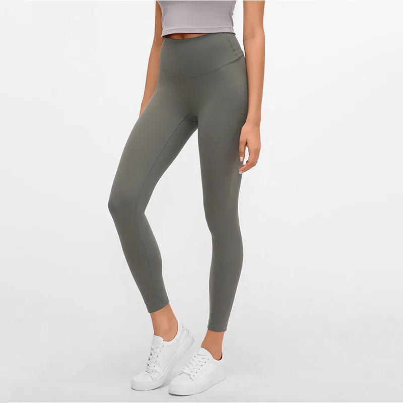 2020 womens yoga leggings no front seam ys9323w
