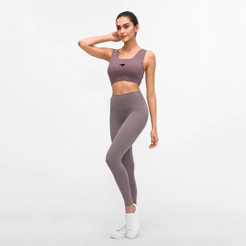 2020 womens yoga leggings no front seam ys9323w
