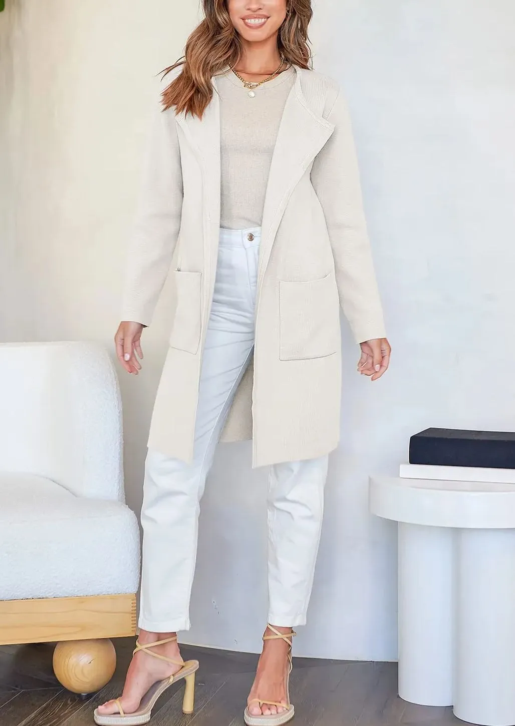 2024 New Open Front Knit Cardigan (Buy 2 Free Shipping)
