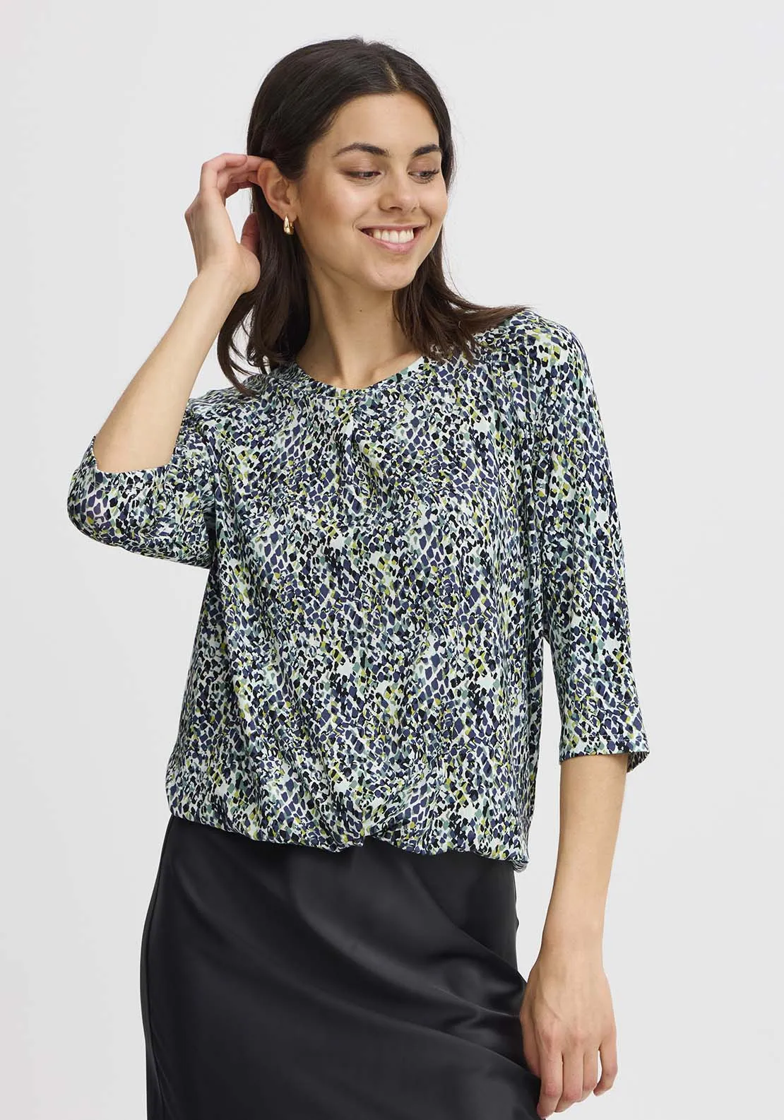 3/4 Sleeve T-Shirt - Green