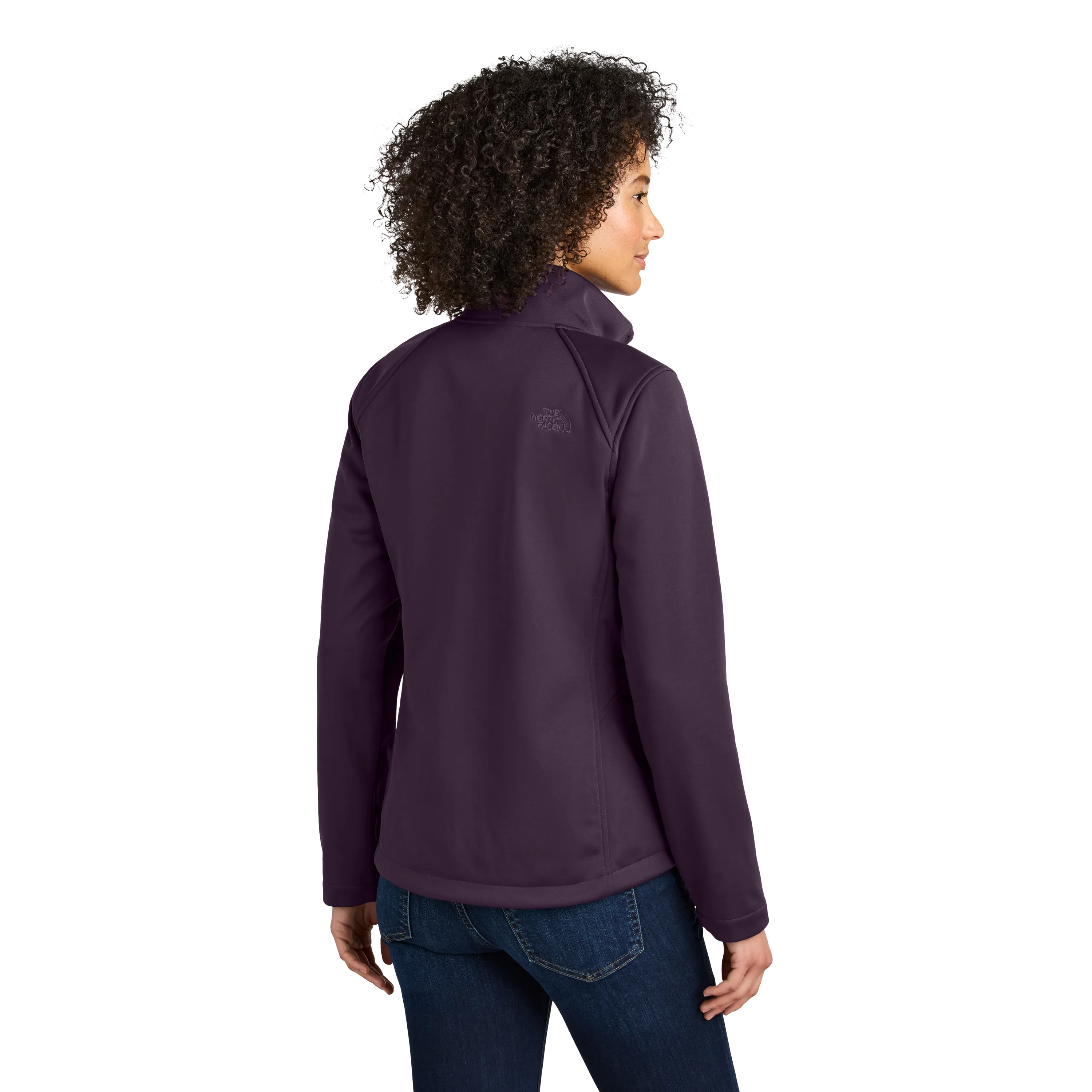 A2504W  Ladies Chest Logo Ridgewall Soft Shell Jacket