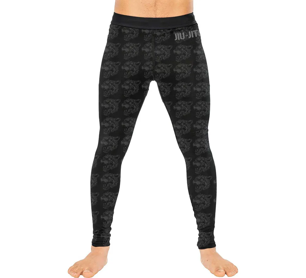 All Over Print Roar Men's BJJ Spats Leggings Tights