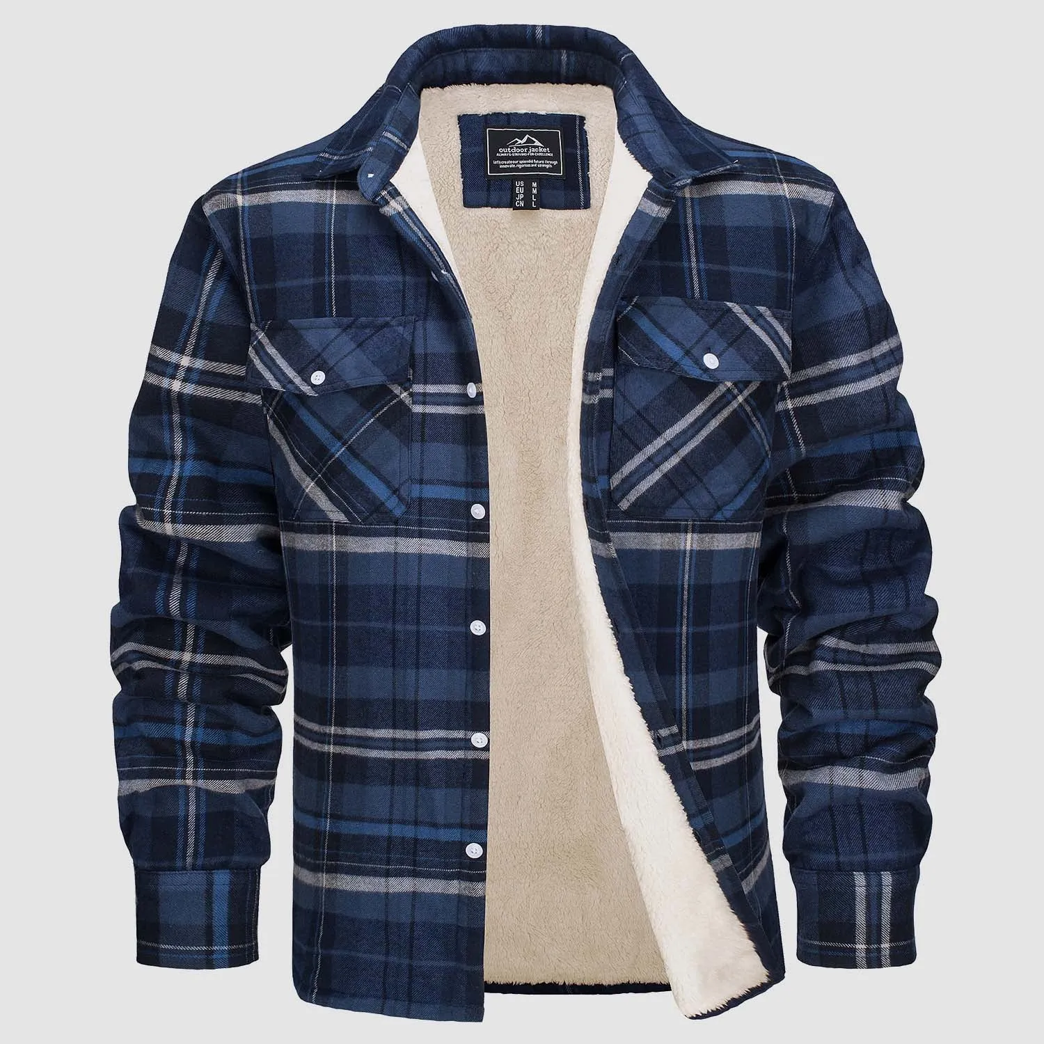 ALLAN™ | MEN'S FLANNEL SHIRT JACKET