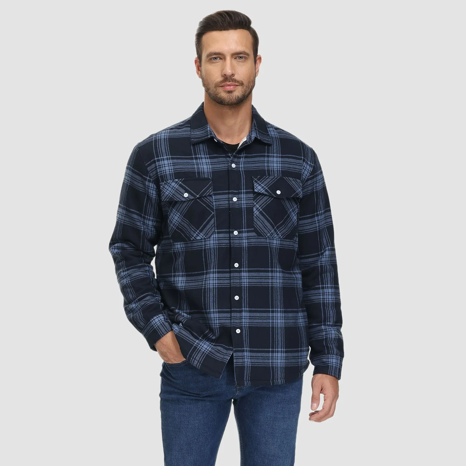 ALLAN™ | MEN'S FLANNEL SHIRT JACKET