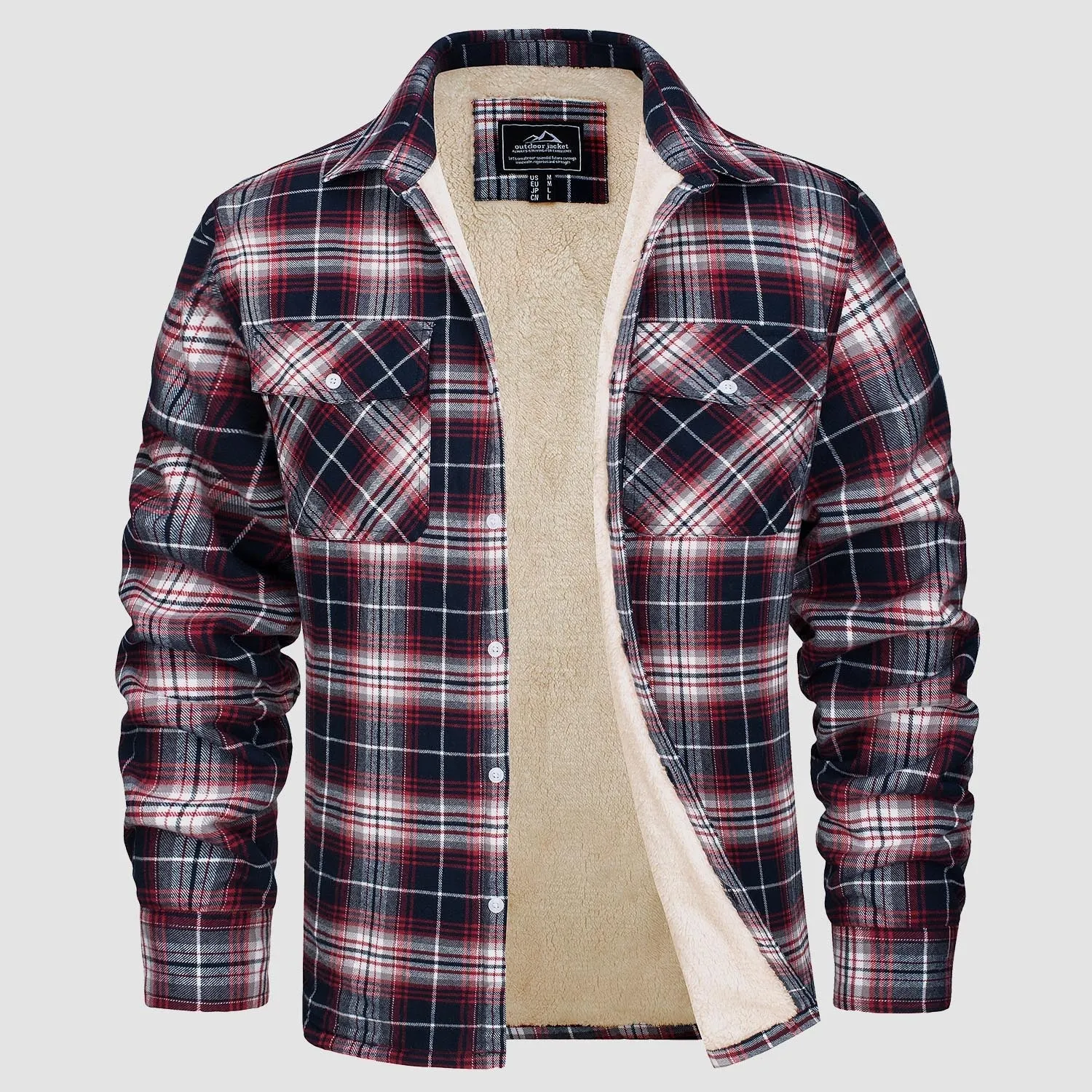 ALLAN™ | MEN'S FLANNEL SHIRT JACKET