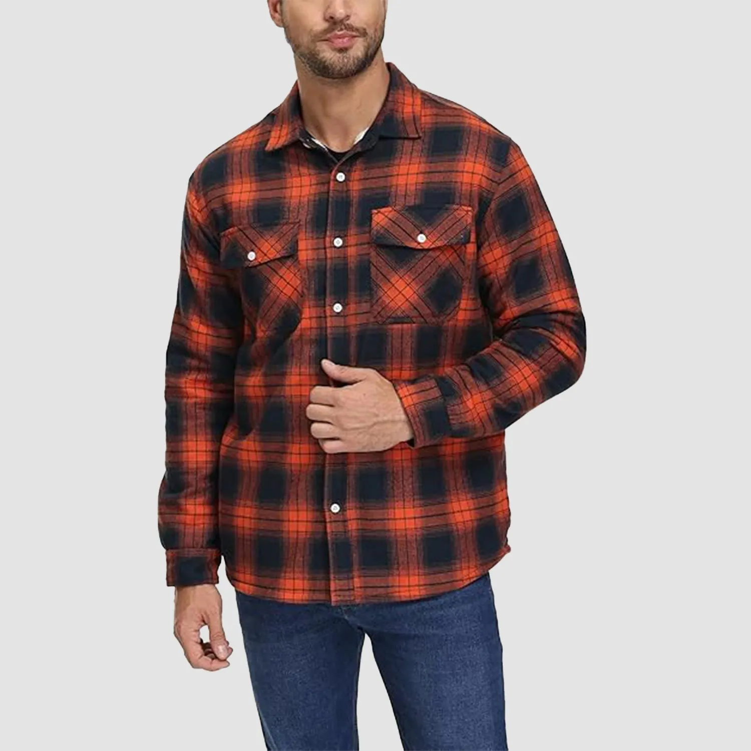 ALLAN™ | MEN'S FLANNEL SHIRT JACKET