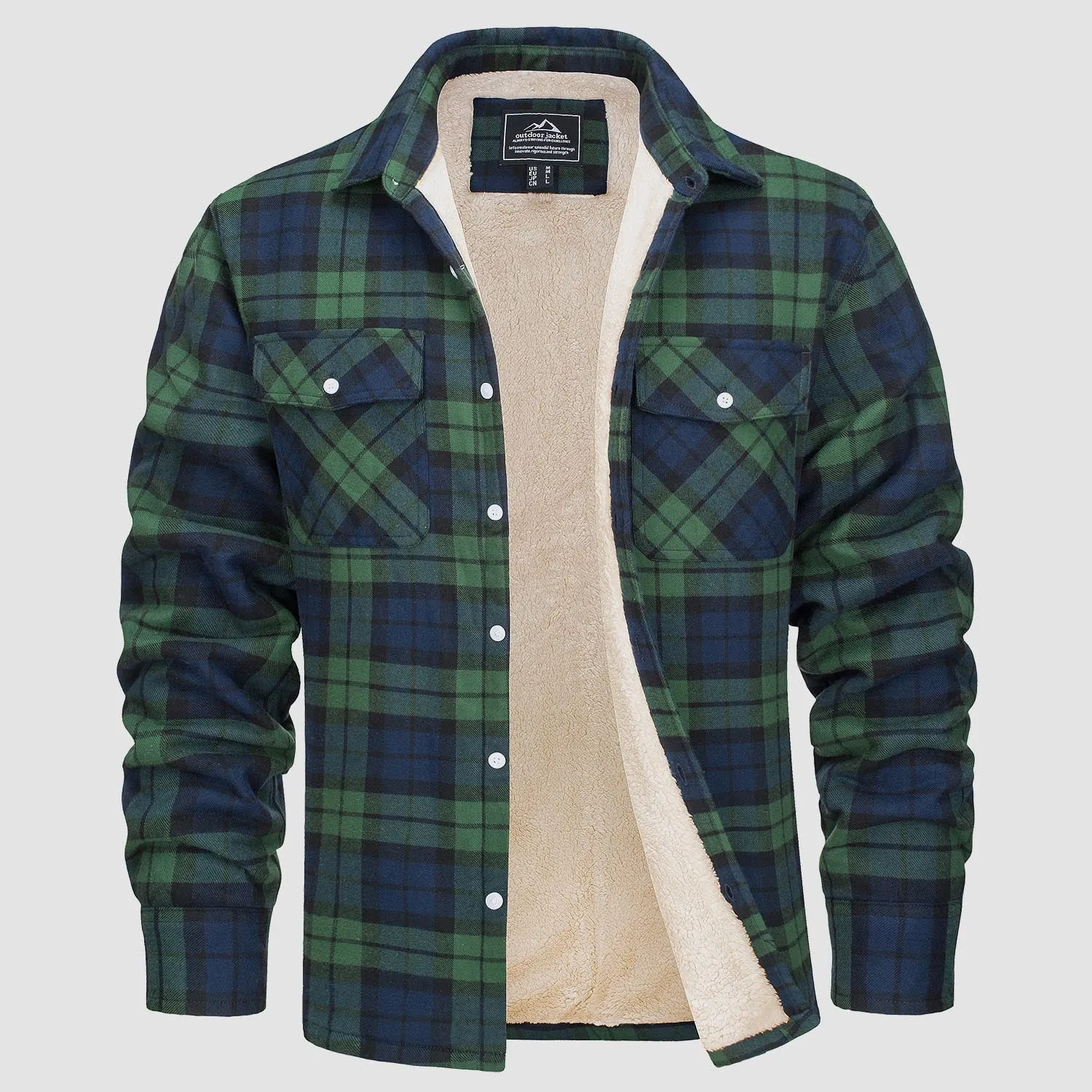ALLAN™ | MEN'S FLANNEL SHIRT JACKET