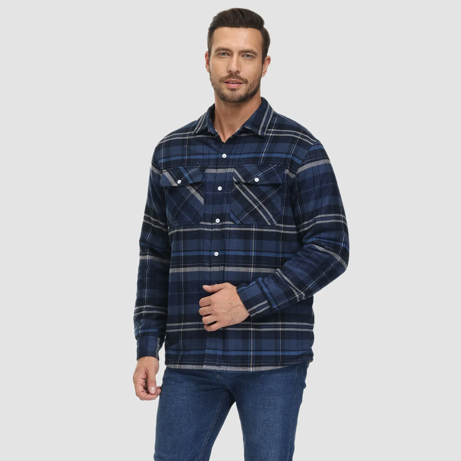 ALLAN™ | MEN'S FLANNEL SHIRT JACKET