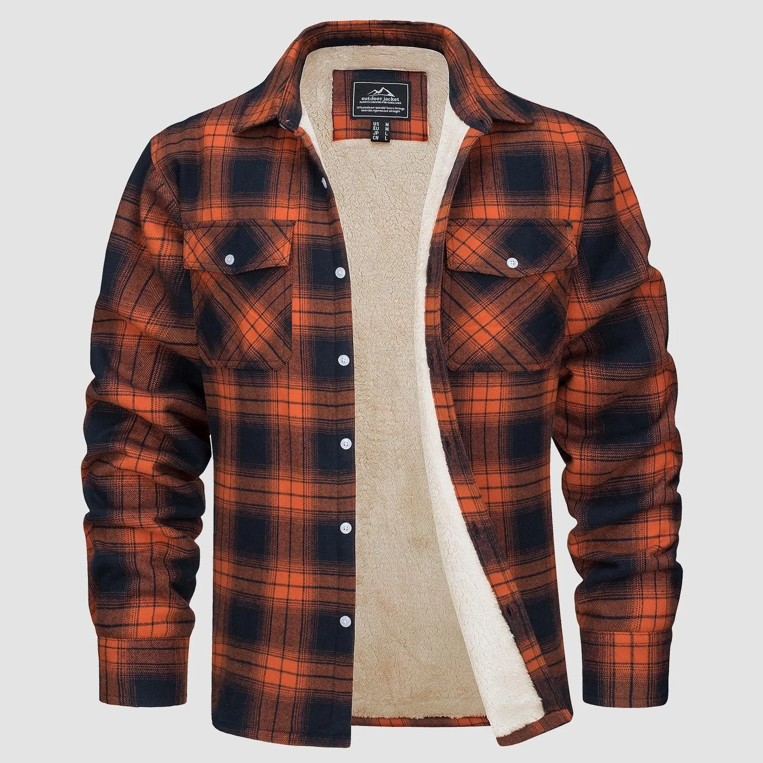 ALLAN™ | MEN'S FLANNEL SHIRT JACKET