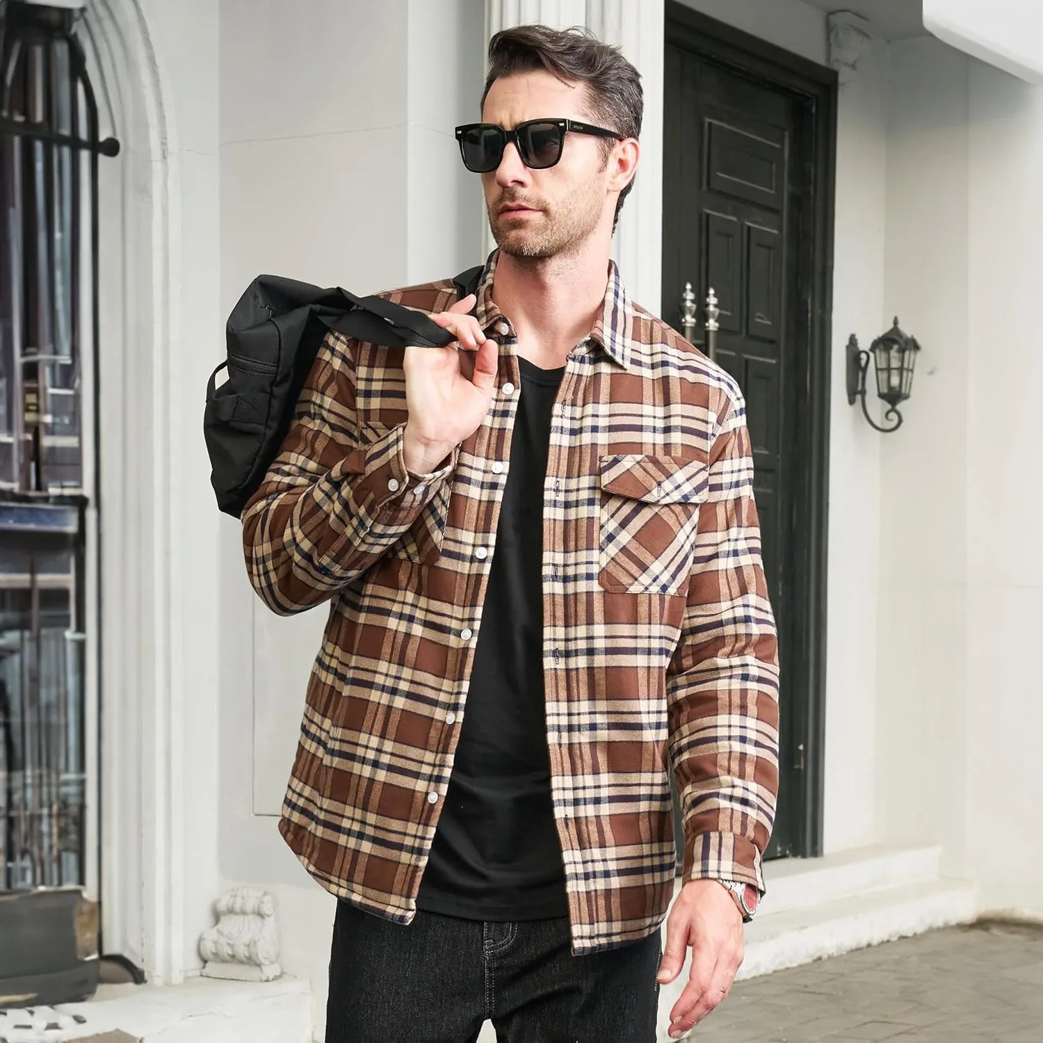 ALLAN™ | MEN'S FLANNEL SHIRT JACKET