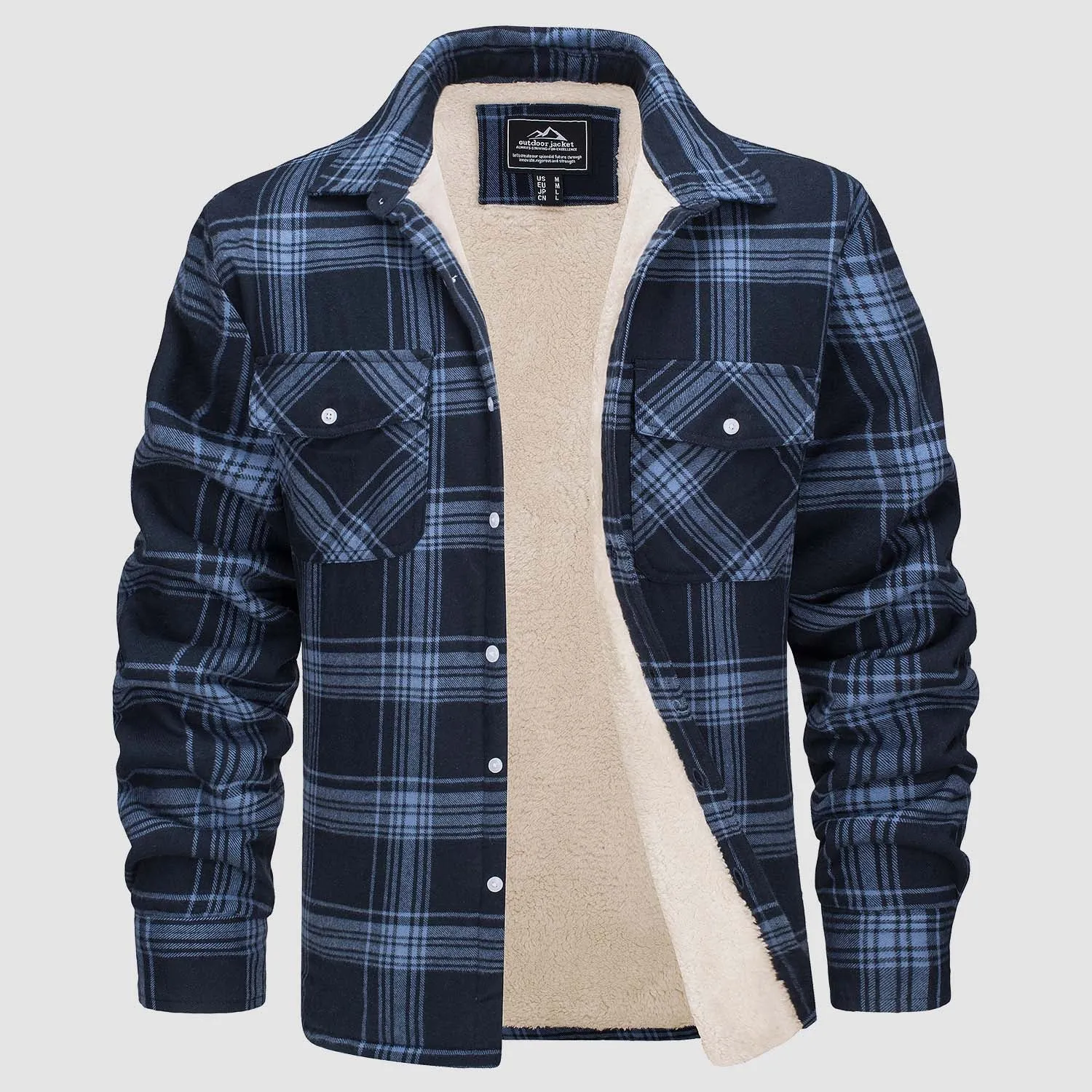 ALLAN™ | MEN'S FLANNEL SHIRT JACKET