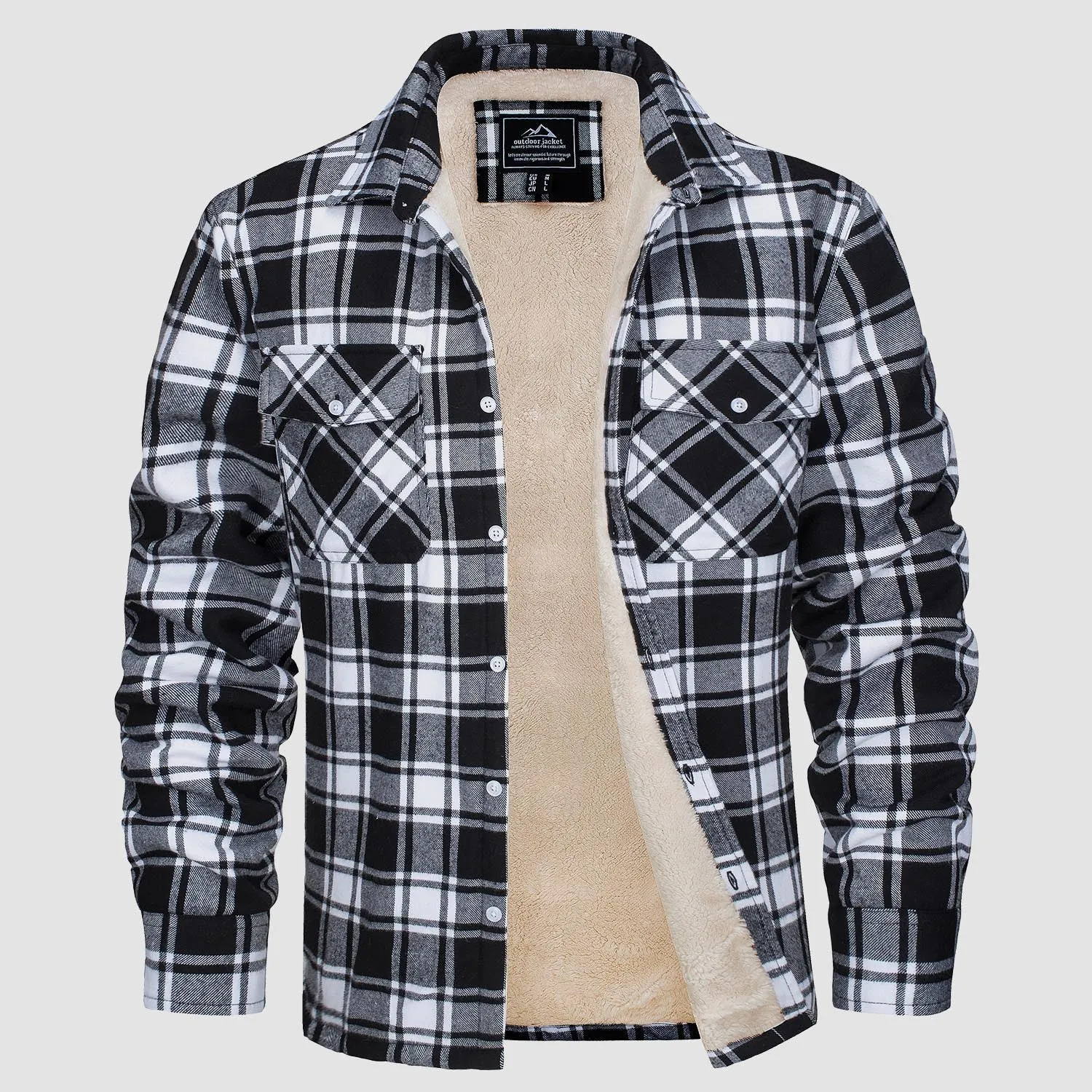 ALLAN™ | MEN'S FLANNEL SHIRT JACKET