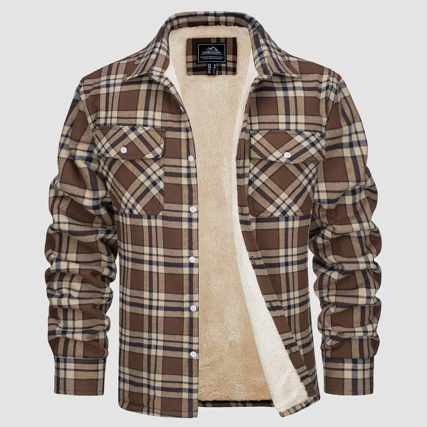 ALLAN™ | MEN'S FLANNEL SHIRT JACKET