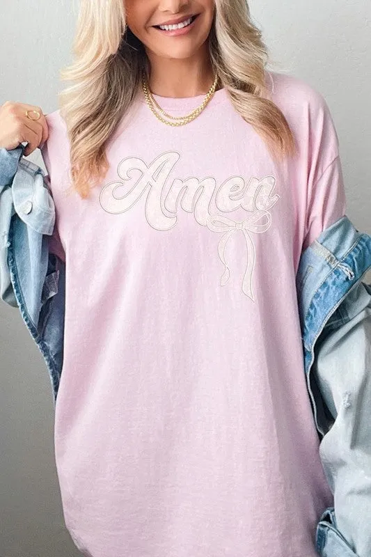 Amen Lace Graphic Tee