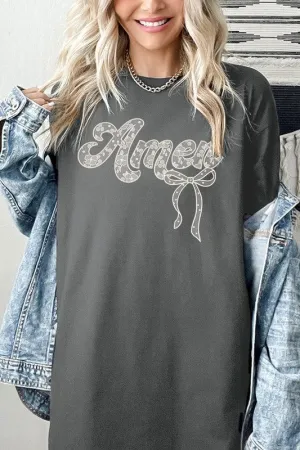 Amen Lace Graphic Tee