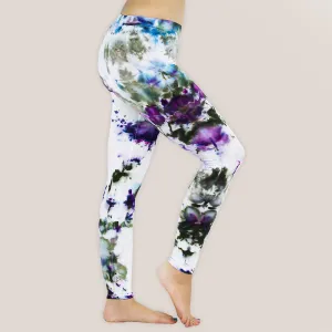 Amethyst Ice Dye Yoga Leggings