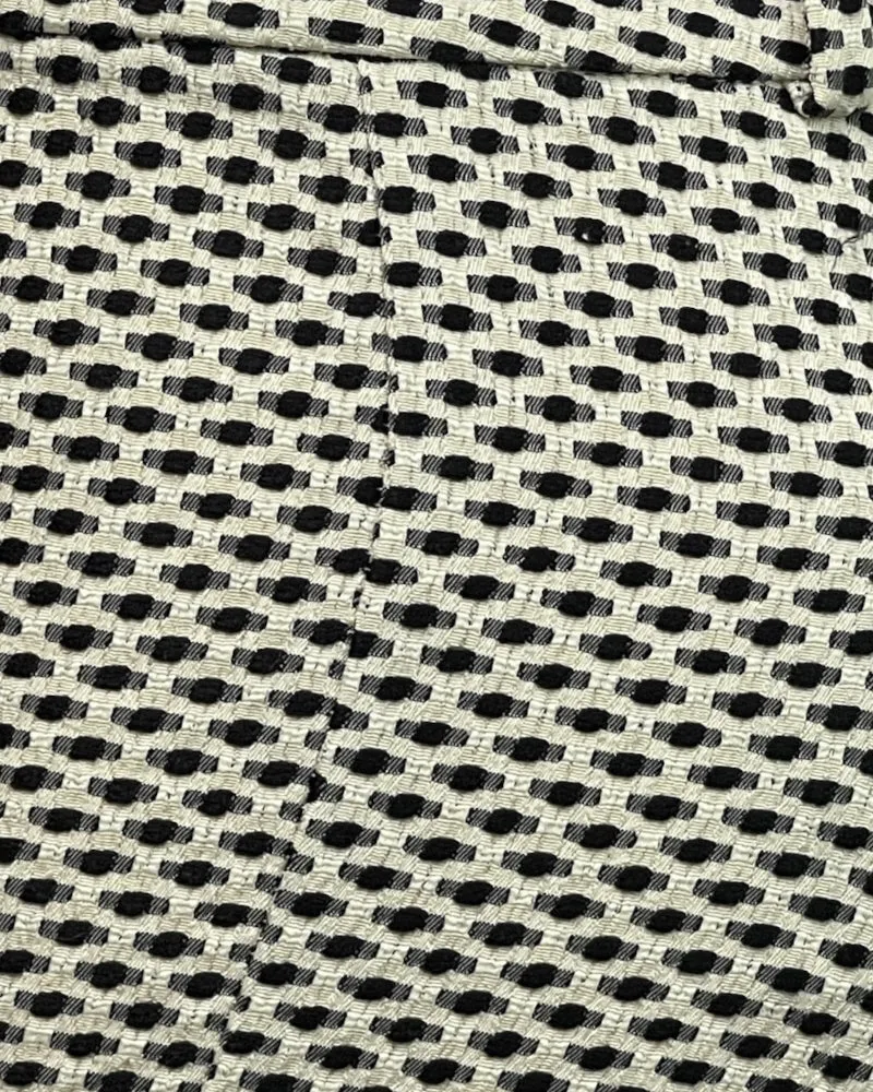 Ann Taylor Loft Cream And Black Fashion Printed Shorts (W28)