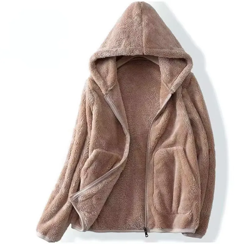 Avery™ - Ultra Cozy Coral Fleece Hoodie