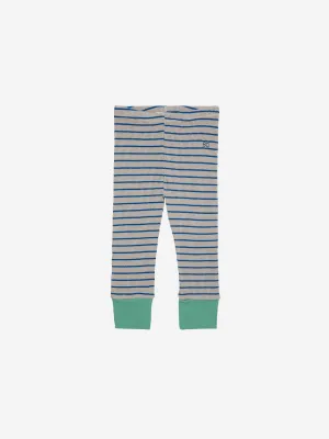 Baby Stripes Waffle Leggings