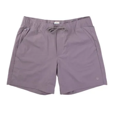 Bajada Hybrid Shorts in Dusty Plum