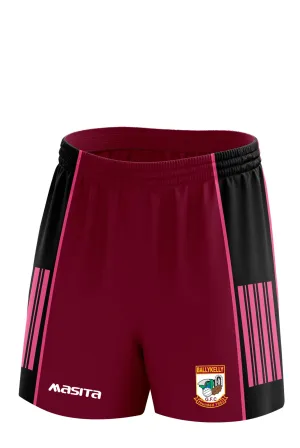 Ballykelly GFC Pop Up Shop Pink Avoca Style Training Shorts Kids