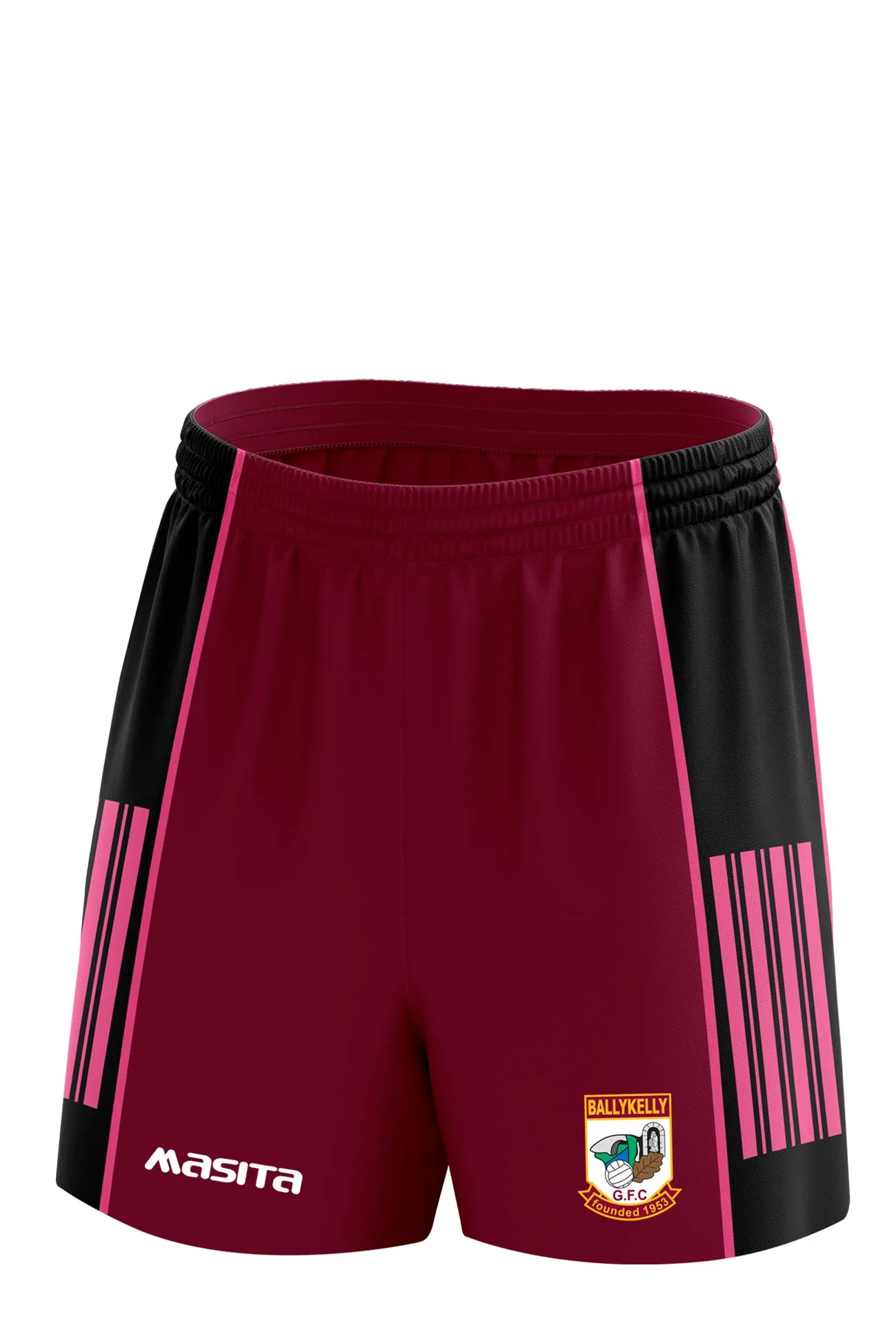 Ballykelly GFC Pop Up Shop Pink Avoca Style Training Shorts Kids