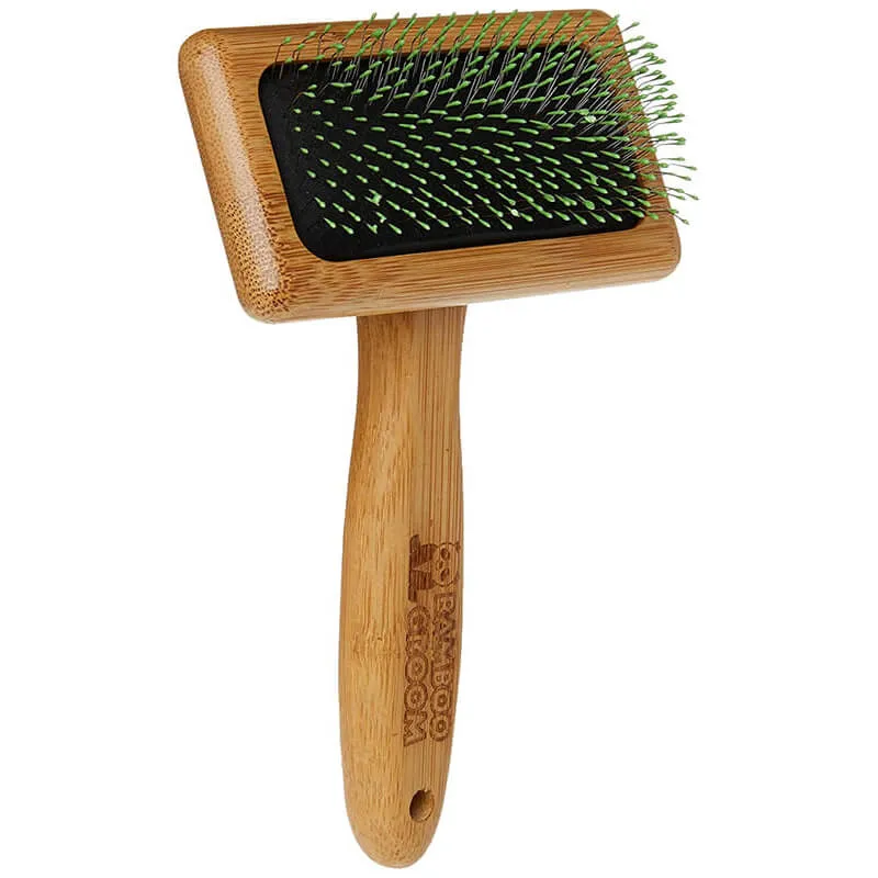 Bamboo Groom Soft Slicker Brush