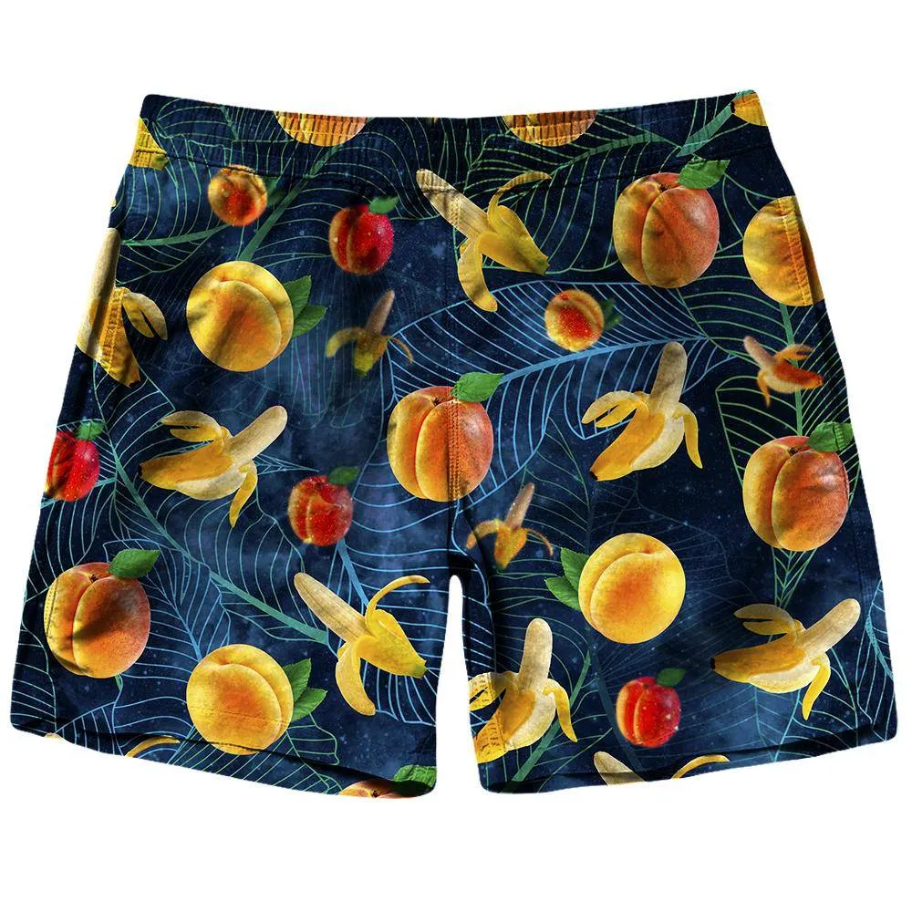 Bananas And Peach Shorts