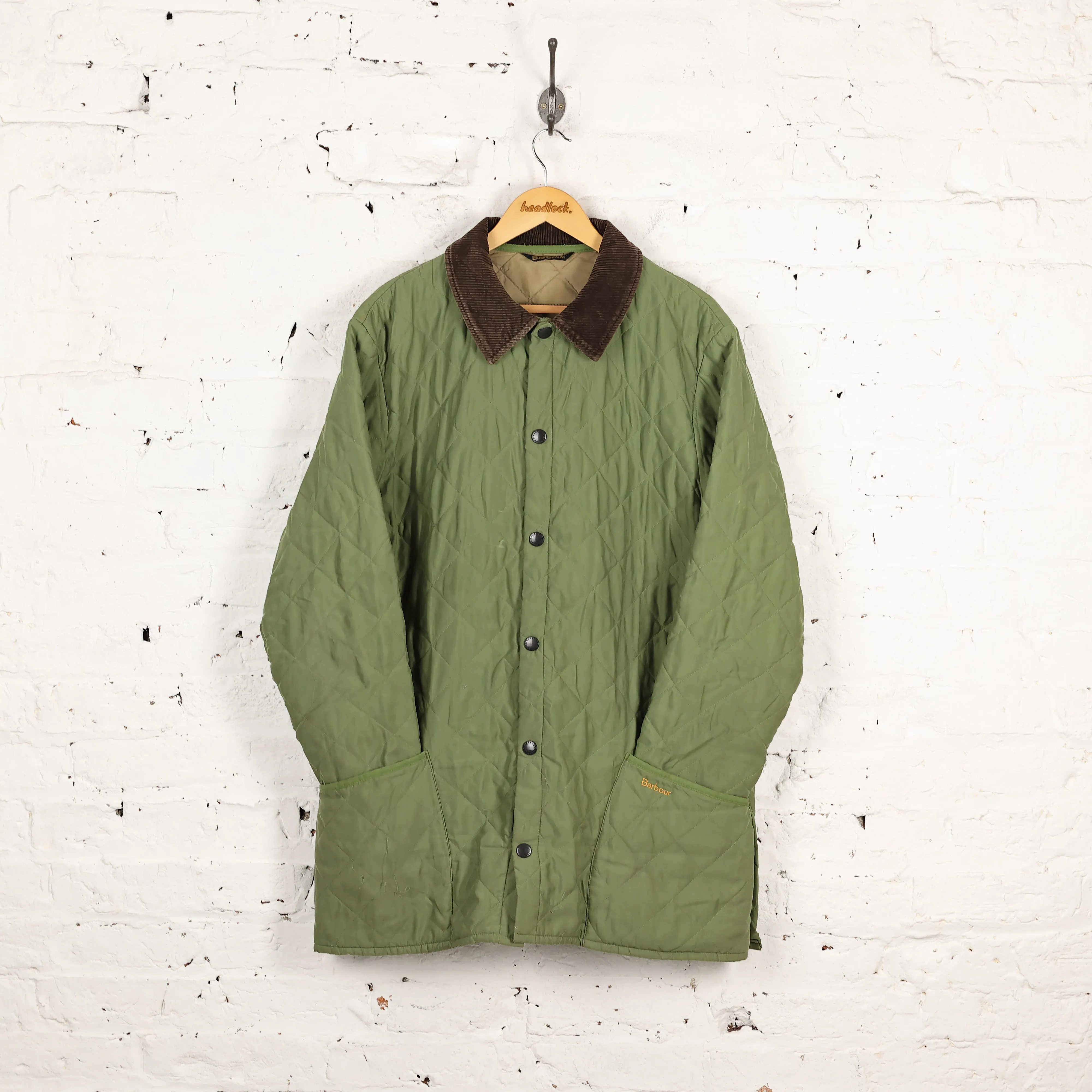 Barbour New Eskdale Quilted Jacket - Green - L