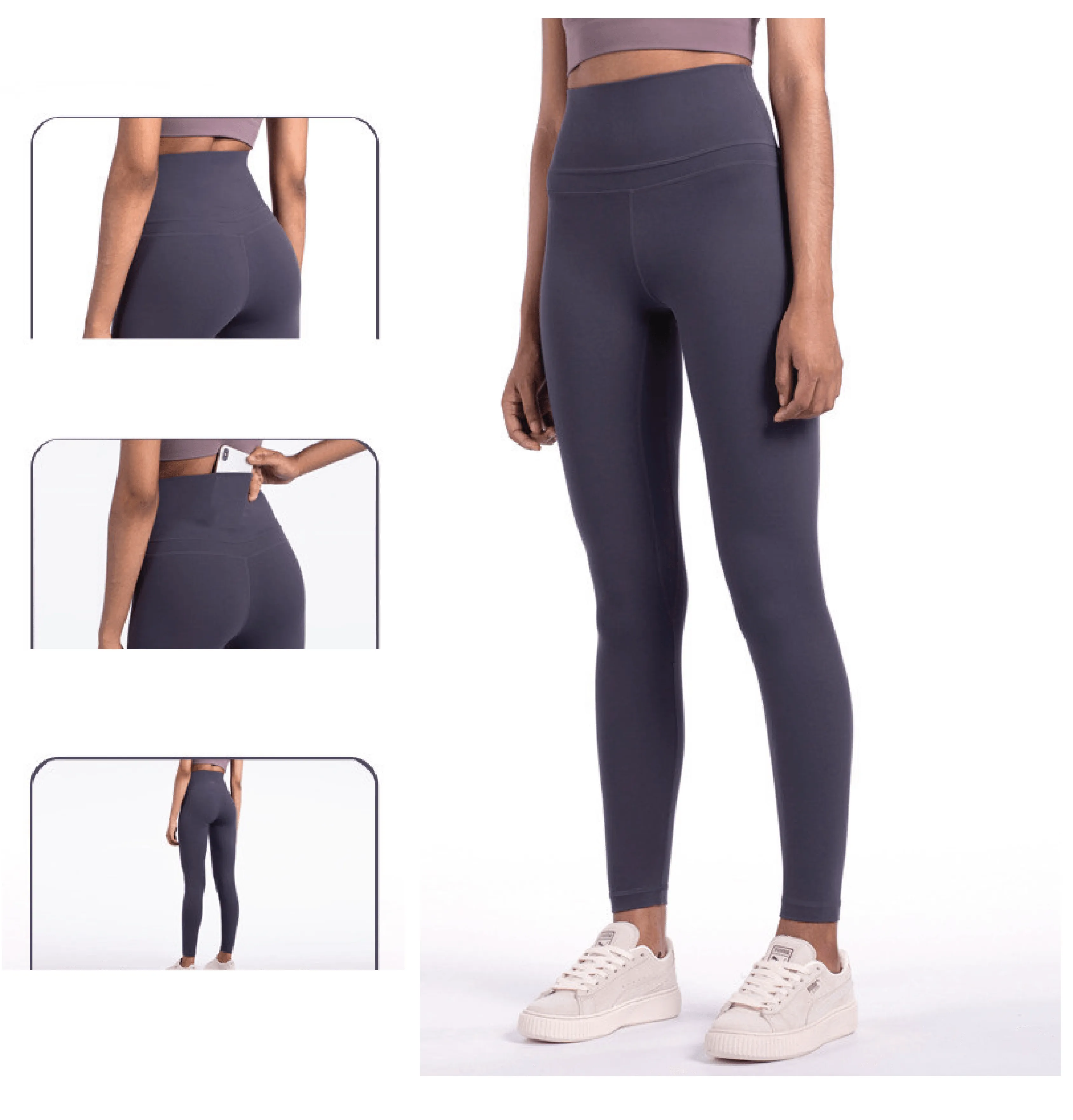 BareMotion Women's High-Waisted Yoga Leggings — Women's Leggings
