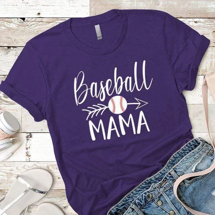 Baseball Mama Premium Tees