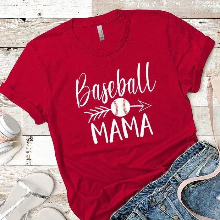 Baseball Mama Premium Tees