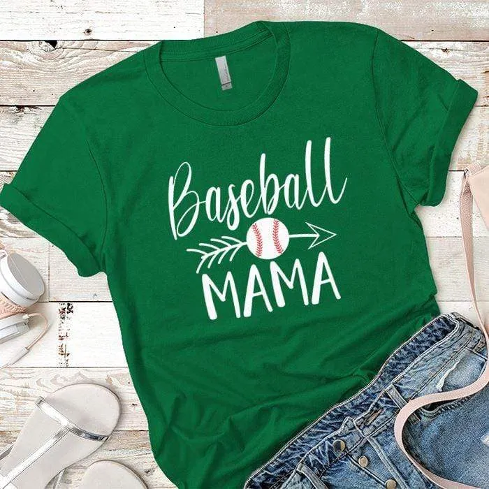 Baseball Mama Premium Tees