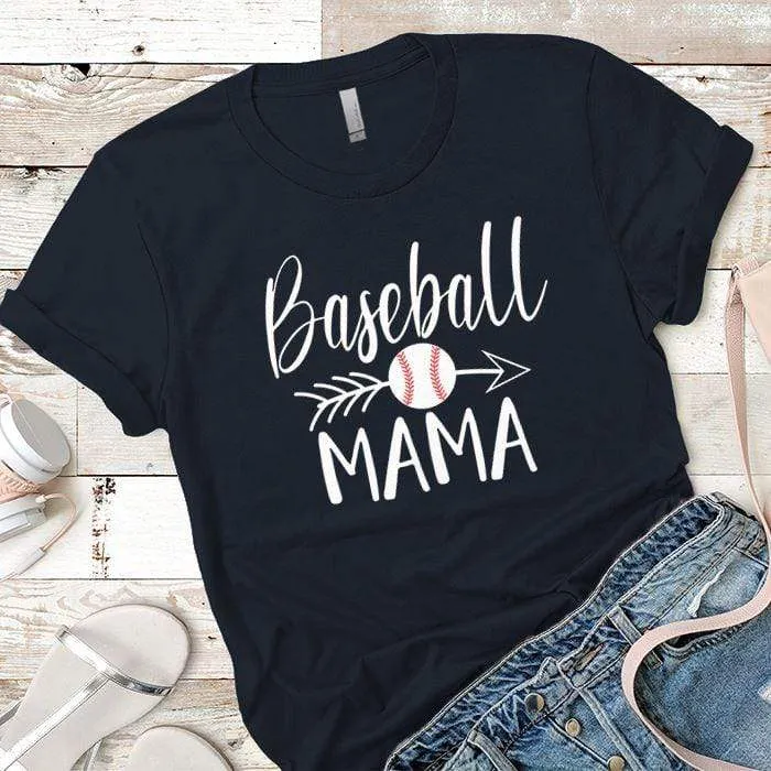 Baseball Mama Premium Tees