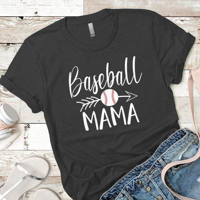 Baseball Mama Premium Tees