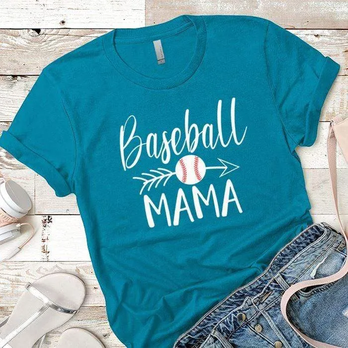 Baseball Mama Premium Tees