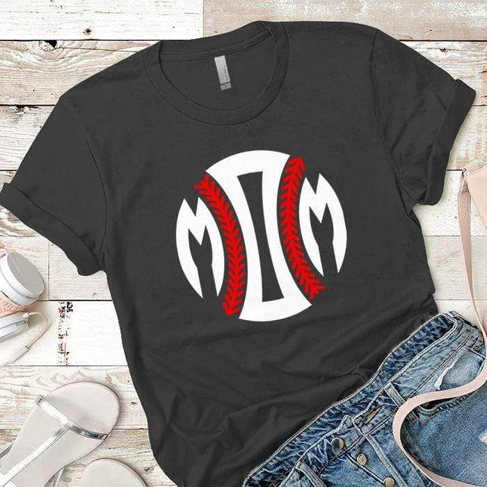 Baseball Mom Premium Tees