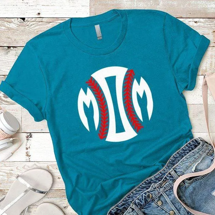 Baseball Mom Premium Tees