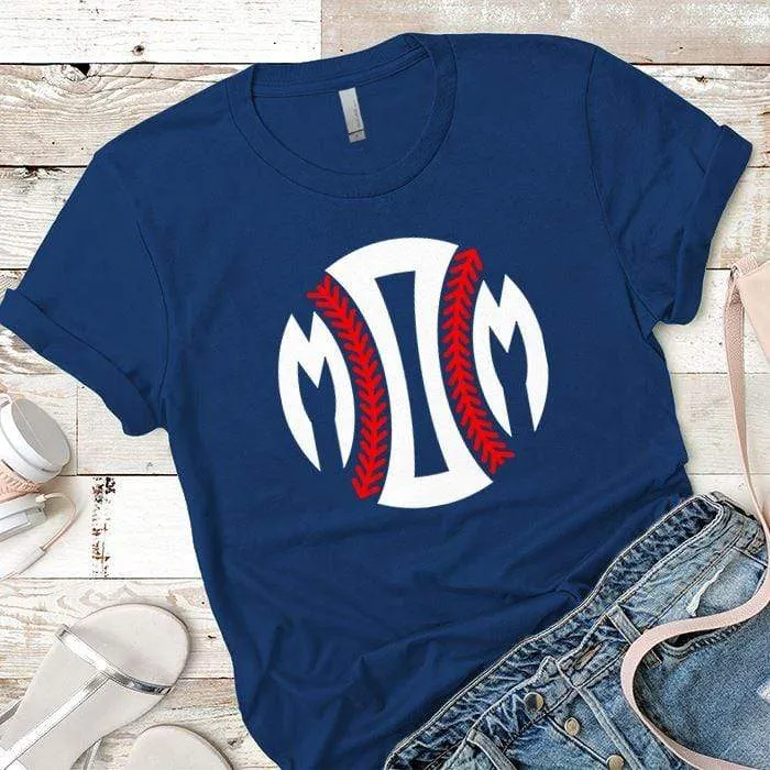 Baseball Mom Premium Tees