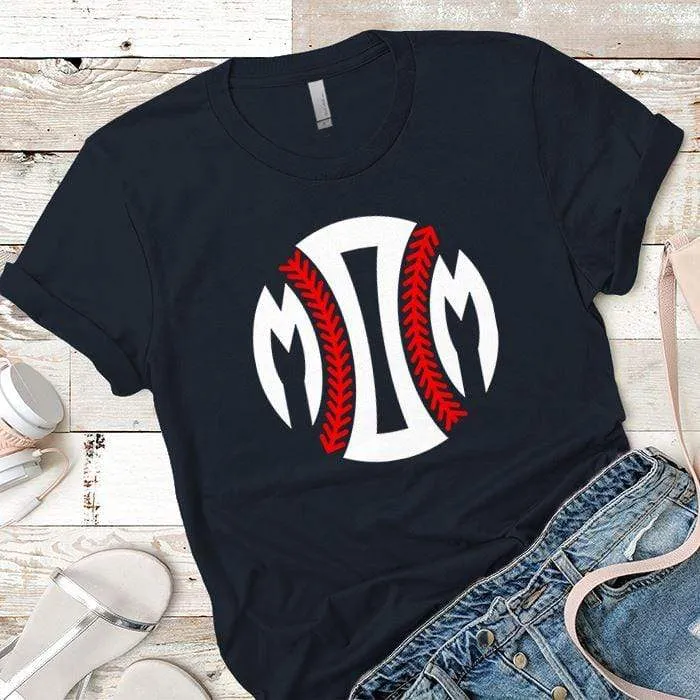 Baseball Mom Premium Tees