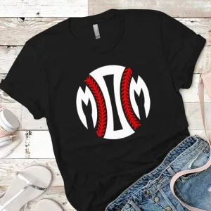 Baseball Mom Premium Tees