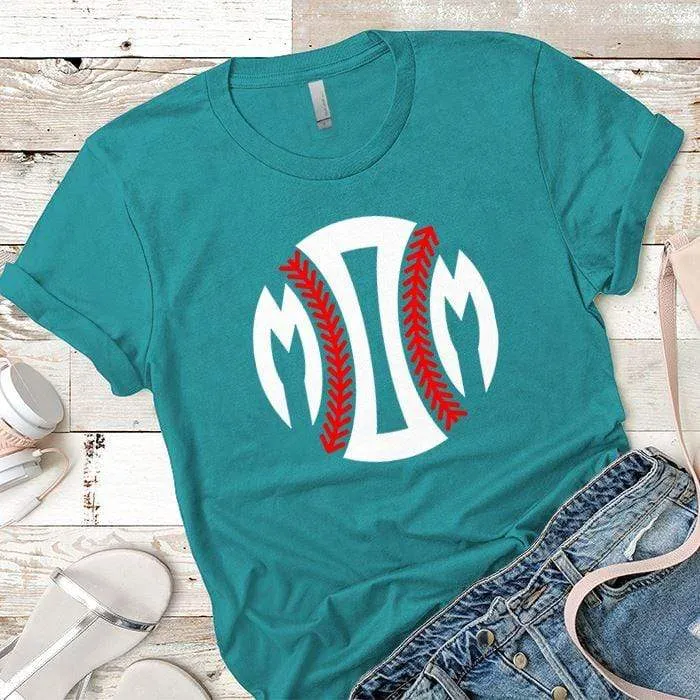Baseball Mom Premium Tees
