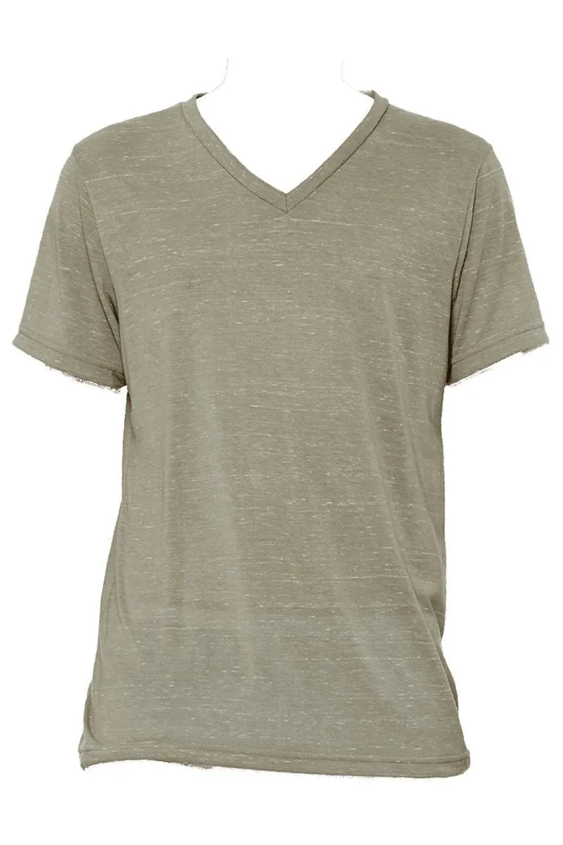Beach Bum Happy Face Unisex V-Neck Tee
