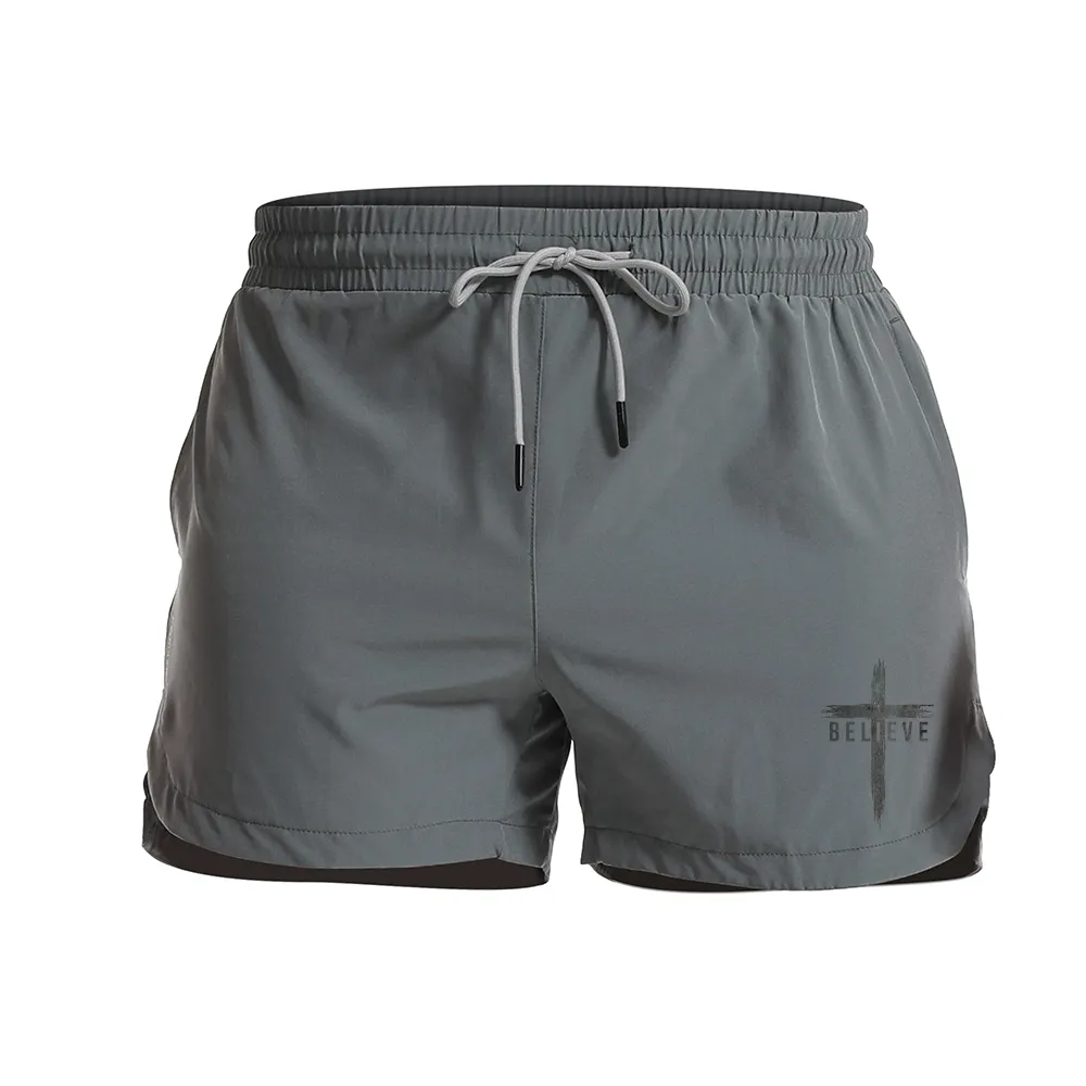 Believe Graphic Shorts