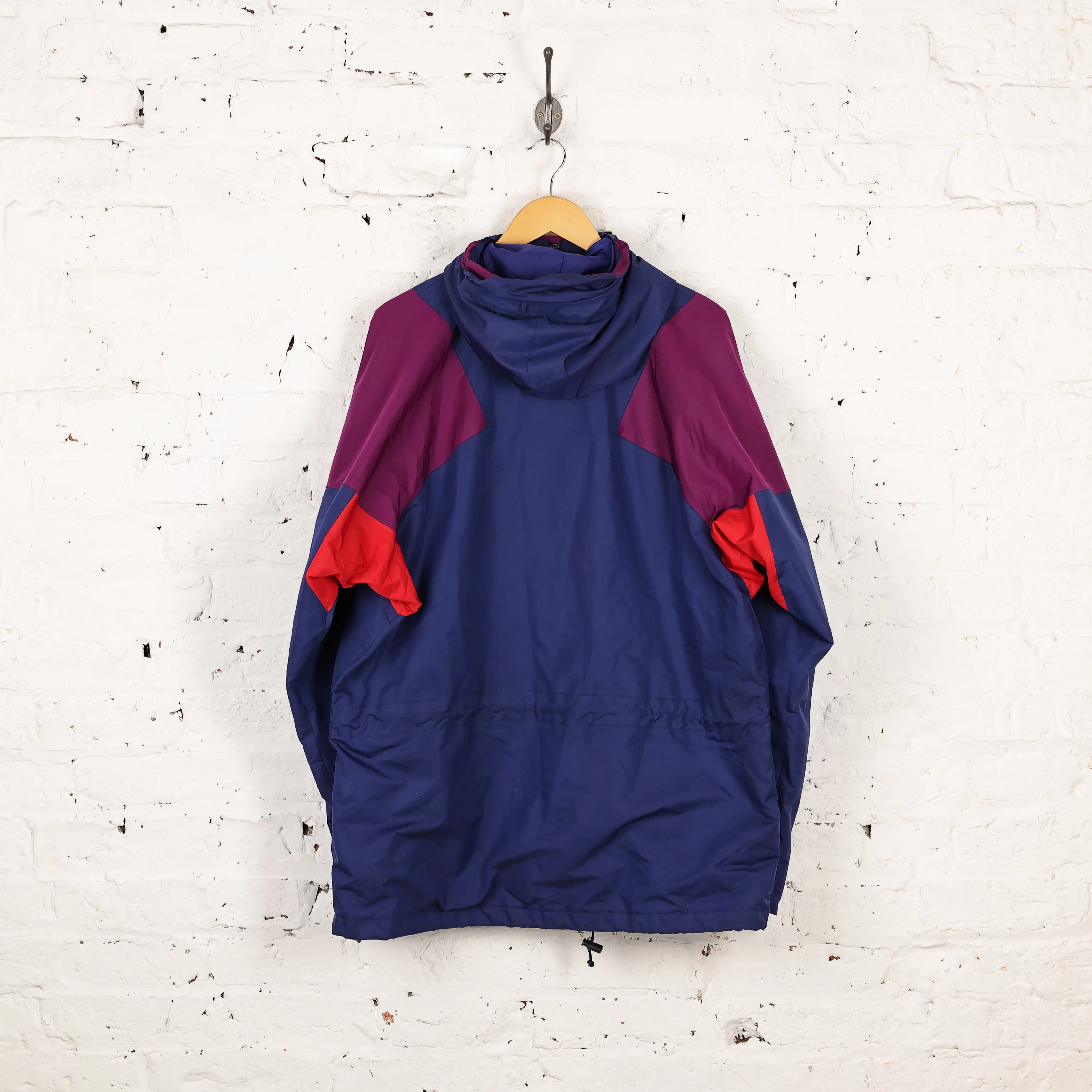Berghaus Aquafoil 90s Rain Jacket - Blue - XL