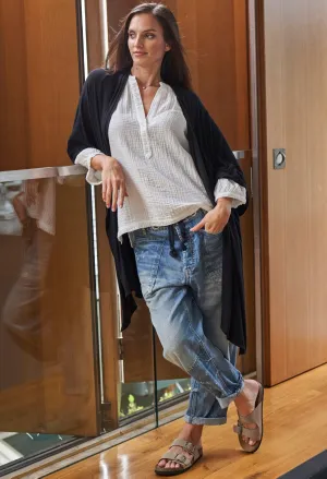 Black Kimono Cardi - Sale
