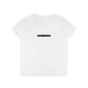 Black Pride T Shirt V-Neck Proud