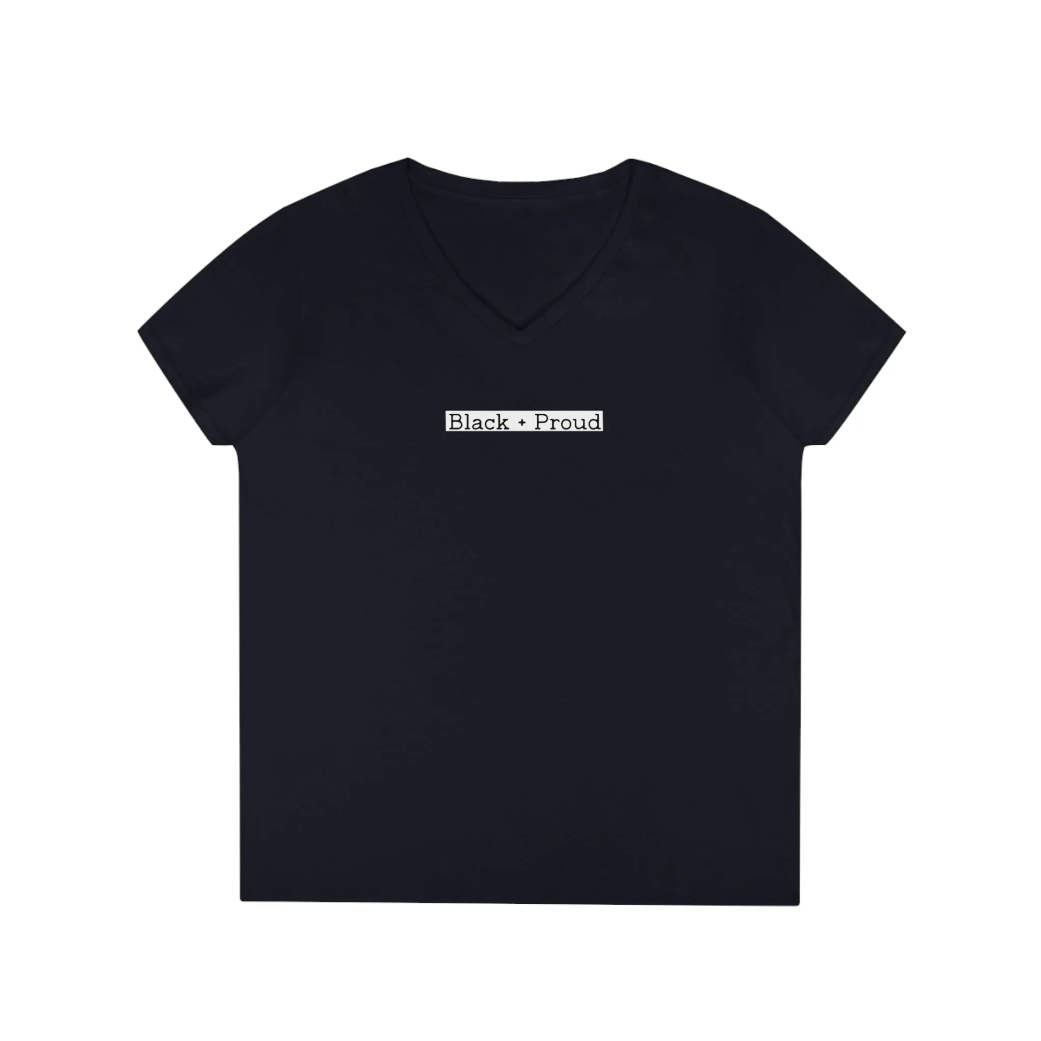 Black Pride T Shirt V-Neck Proud