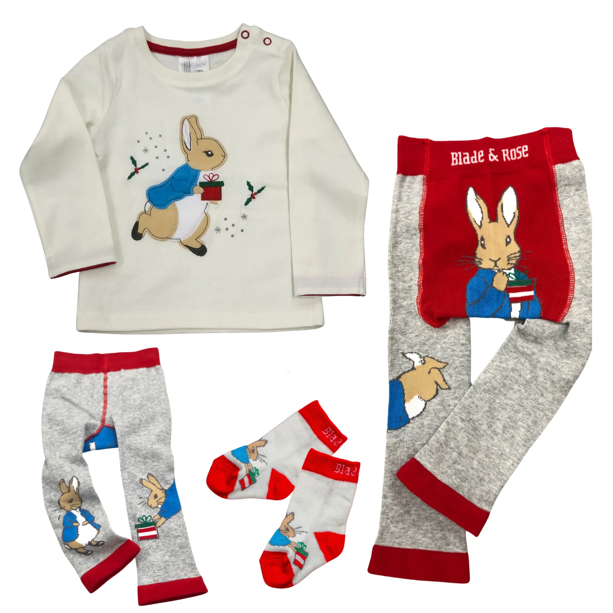 Blade & Rose 3 Piece Peter Rabbit Festive Outfit