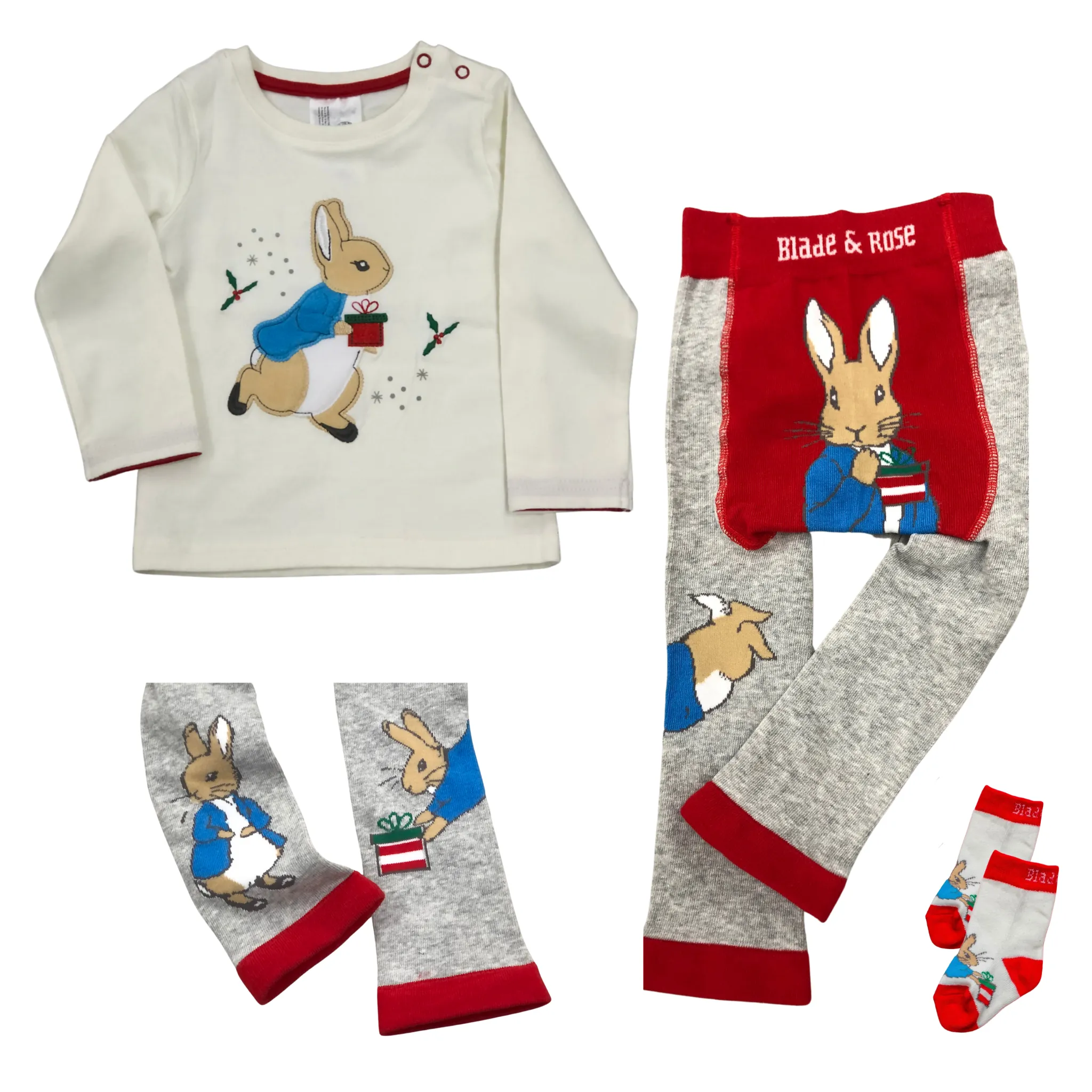 Blade & Rose 3 Piece Peter Rabbit Festive Outfit